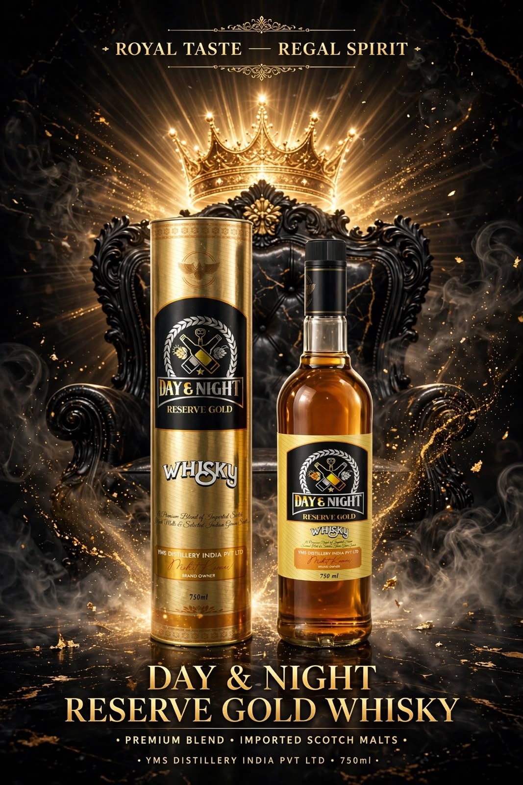 Day & Night Reserve Gold Whisky